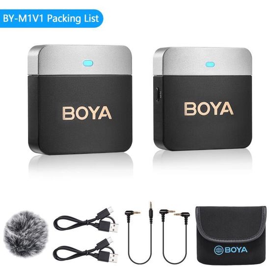 Microphone Sans Fil Boya WM2G – Main/Pied – Occasion