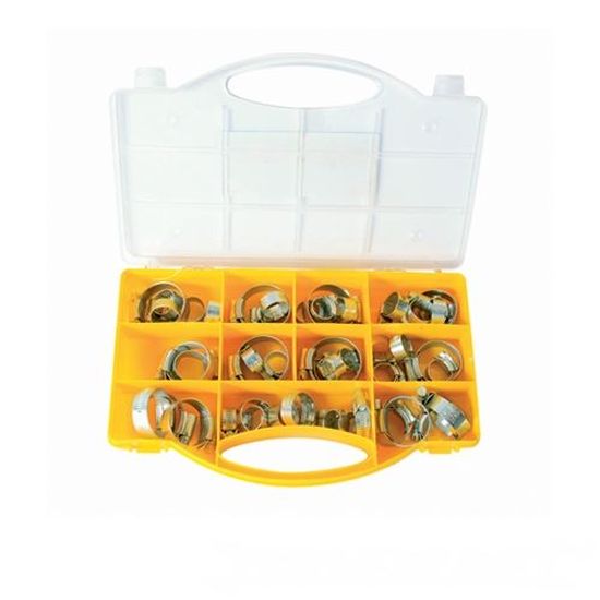 Raccord Plomberie GENERIQUE Lot De 10 Clips Ouverts, Diam.20, L.30 Mm