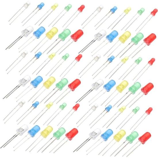 1 Set Led Diode Led Miniature Kit Mini Led Diode Kit Led Kit Single Led
