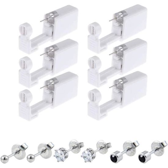 Lot De 2 Pistolets Jetables De Sécurité Pour Oreilles - Avec Clous, Neufs Avec étiquettes