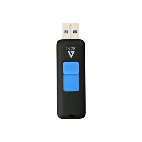 Clé USB - V7 - VF316GAR-3E - 16 Go - USB 3.0 - Noir