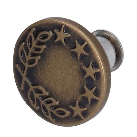 Bouton De Taille Mignon Sans Couture, Ours Détachable Pour Jeans, Pas