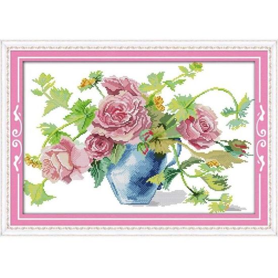 Bouleaux d'automne 2 - Modèles de pont de crox compté - Tableau mprmable Format PDF Couture