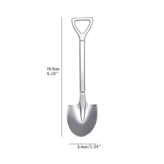Cuillère Doseuse Et Tamper 2 En 1 Pour Café - Acier Inoxydable 304 - Longueur 14,2 Cm - Lavable Au Lave-vaisselle - 8