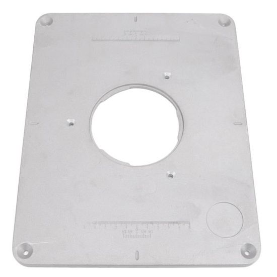 Plaque D'insertion De Toupie En Aluminium, Plaque D'insertion De Table