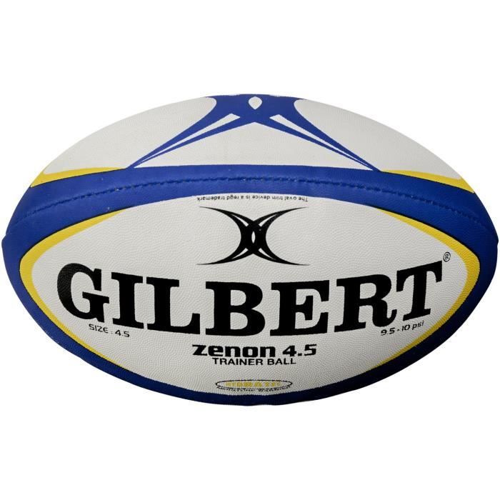 GILBERT Ballon de rugby ZENON 4.5 - Taille 4,5 - Pour école de rugby