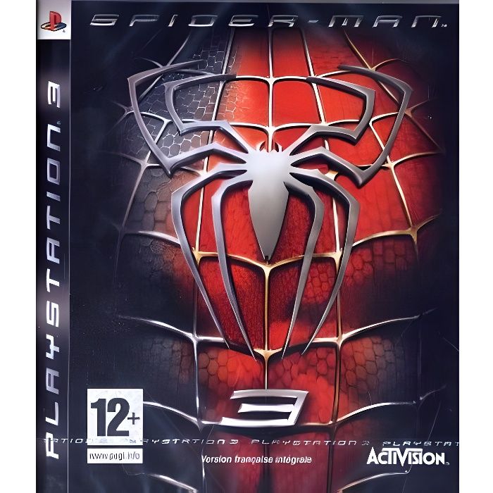 Deg Spiderman 3 The Movie / Jeu Console PS3
