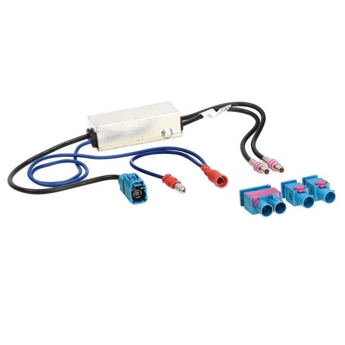 Adaptateur antenne 1x Fakra -> 2x FAKRA (f)/ 1x double Fakra