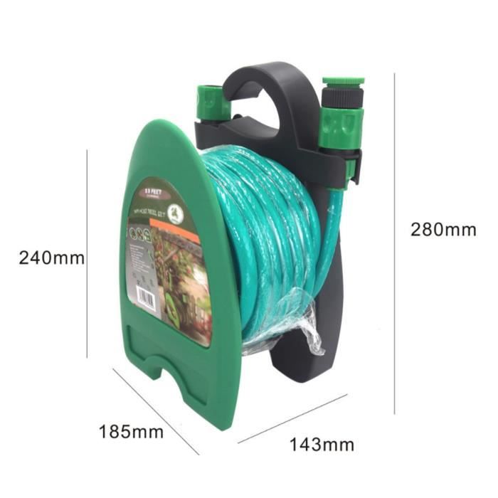 Kingfisher Enrouleur mural pour tuyau darrosage 50 m Kingfisher Enrouleur mural pour tuyau darrosage 50 m