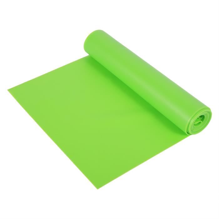 Romantic Tapis de sol 1.5M Fitness bande extensible de yoga-Bande de fitness en caoutchouc (Vert)