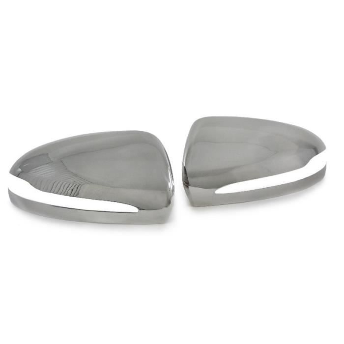 2 COQUE COUVRE RETROVISEUR CHROME MERCEDES CLASSE C W205 A PARTIR DE 2014