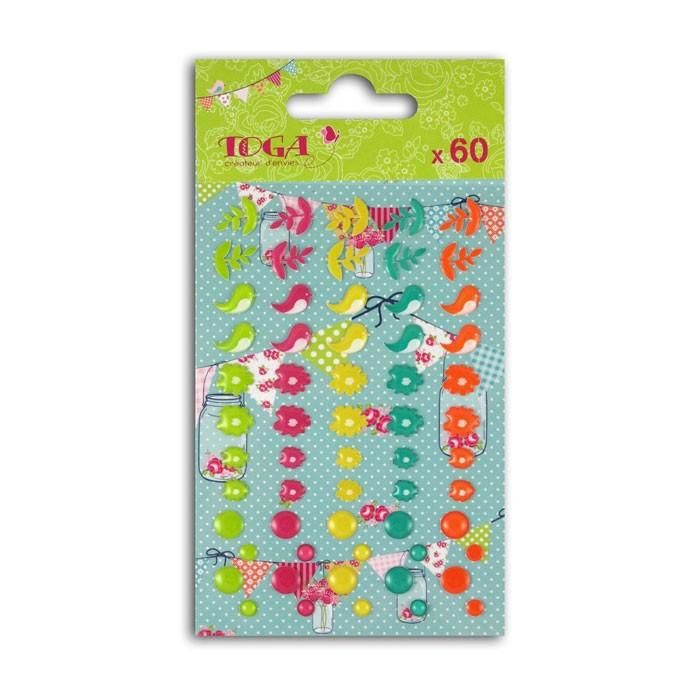TOGA 60 Embellissements Epoxy Dimanche A La Campagne
