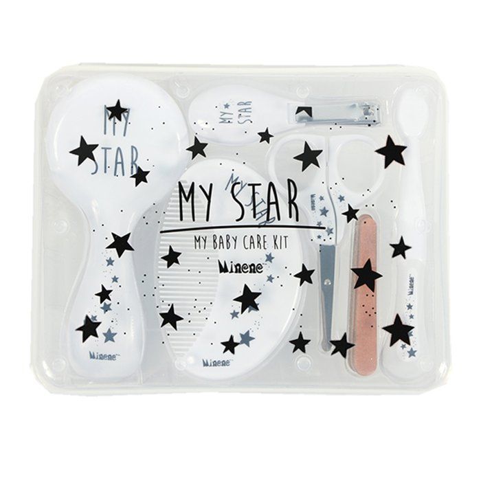 Trousse de toilette bébé, My Star Blanc