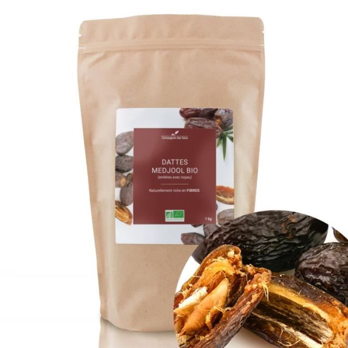 Dattes Medjool BIO - Fruits séchés en vrac - 1kg