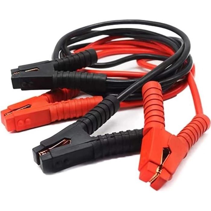 4M Câbles de démarrage pour voiture camion 2000 A 12 V et 24 V avec sac de transport