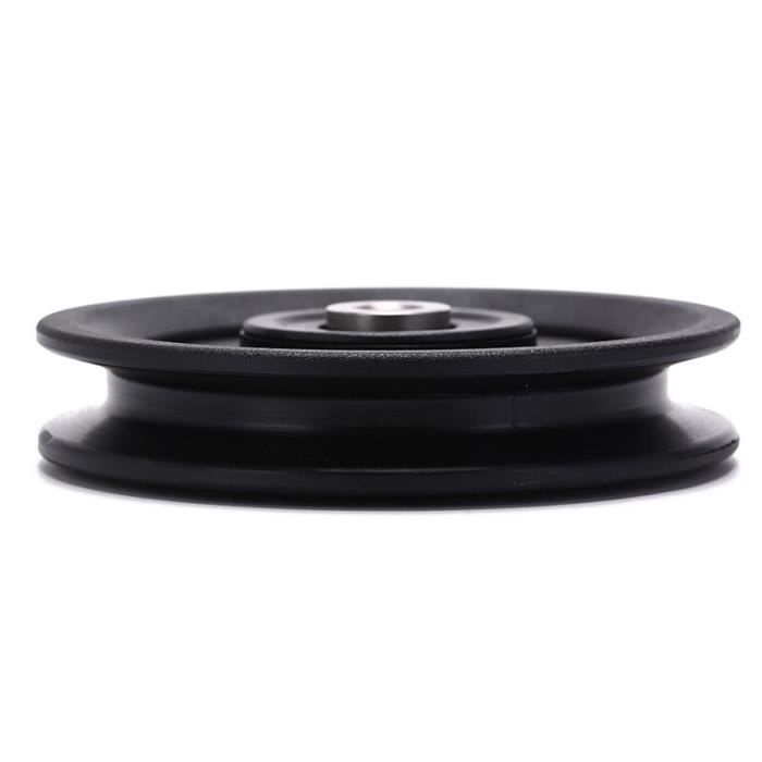 1 pièce poulie de roulement 115mm Nylon résistant à l'usure poulie de roulement câble de roue salle de spo - HSJSZHA11104