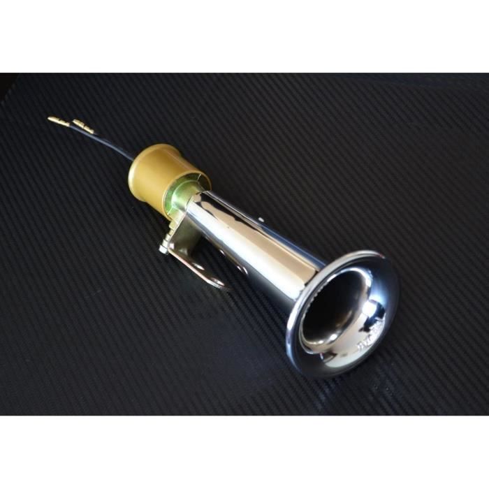 Neuf Chrome 24V Loup Sifflet Klaxon Air pour Camion Hgv Camion