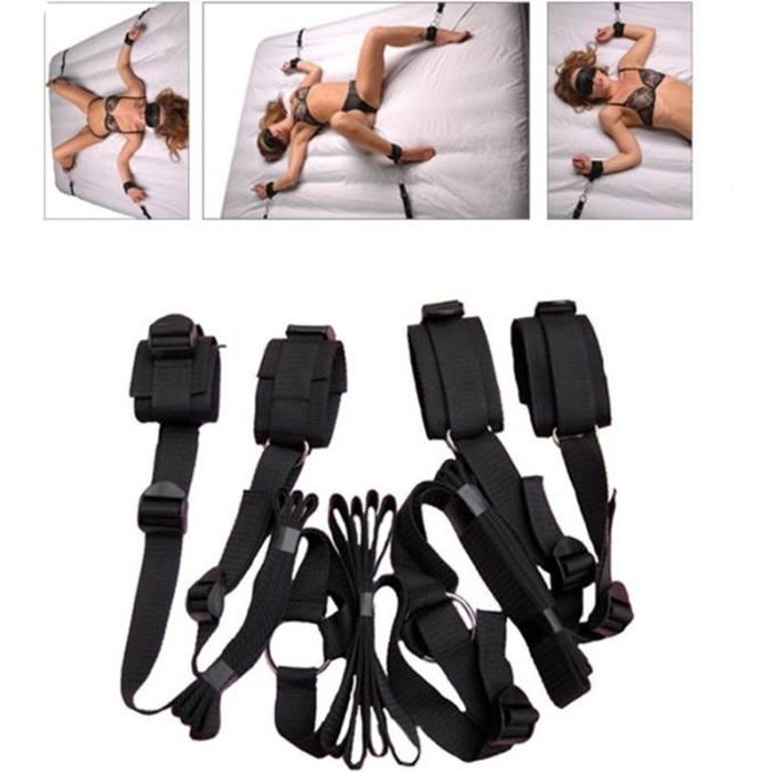 Femmes pour laisse Sexy choses de sexe menottes Kits de retenue durables réglables sangles de sous le lit JEU PLAYSTATION 4
