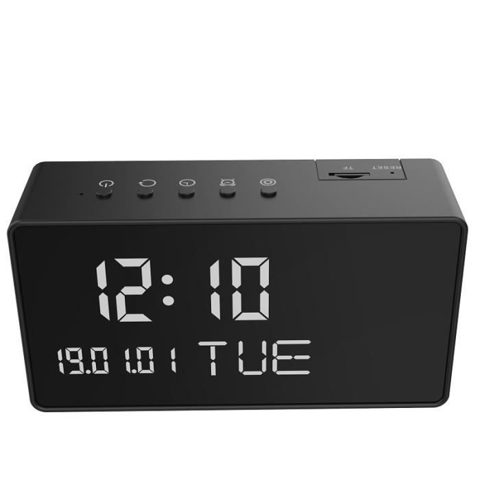 Caméra de surveillance sans fil Caméra de sécurité connectée - baby phone - Bébé Moniteur - Noir