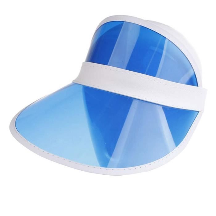 SHLK Casquette de Golf Casquette Anti UV Femmes Visière Soleil Long Bord Plus épais Sweatband Réglable Hat pour Tennis Running