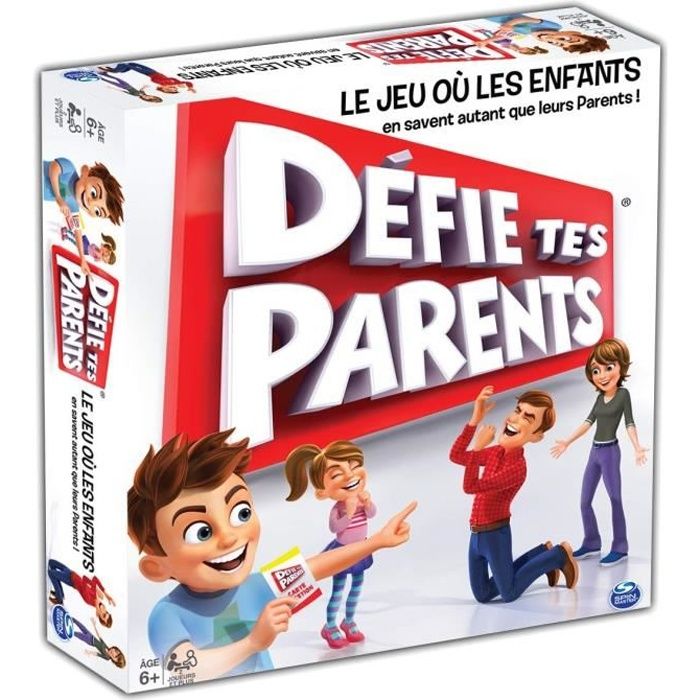 Défie Tes Parents - Jeu de société - SPIN MASTER GAMES