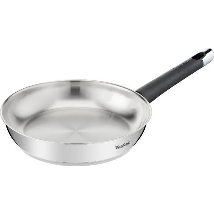 TEFAL E8230604 Poêle 28 cm EMOTION - inox - Tous feux dont induction
