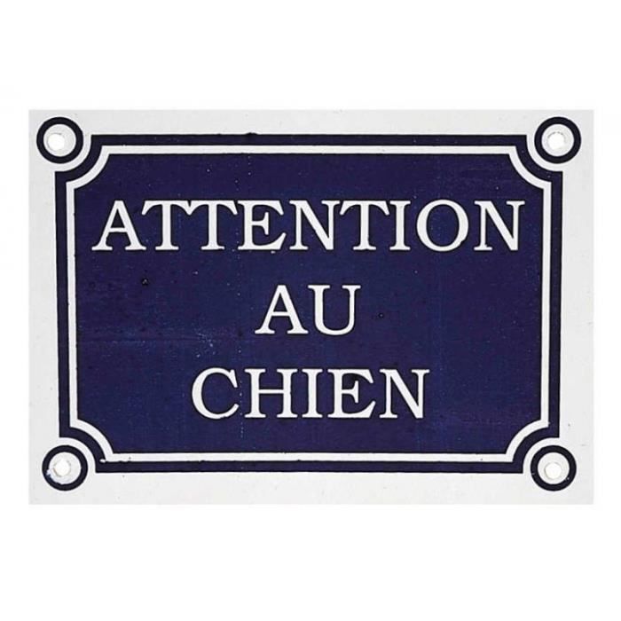Panneau ATTENTION AU CHIEN - Panneau - ATTENTION AU CHIEN