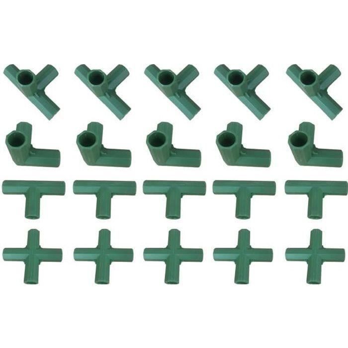 Lot De 20 Raccords Pour Serre - Connecteurs 3/4/5 Voies 16mm