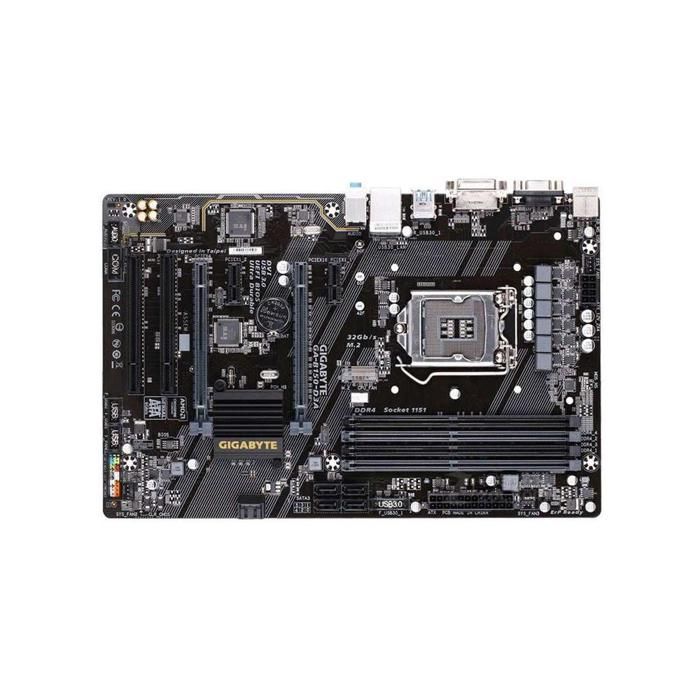 Carte mère GIGABYTE B150-D3A Intel B150 Socket LGA1151 4xDDR4 SDRAM 64GB ATX - Gigabyte