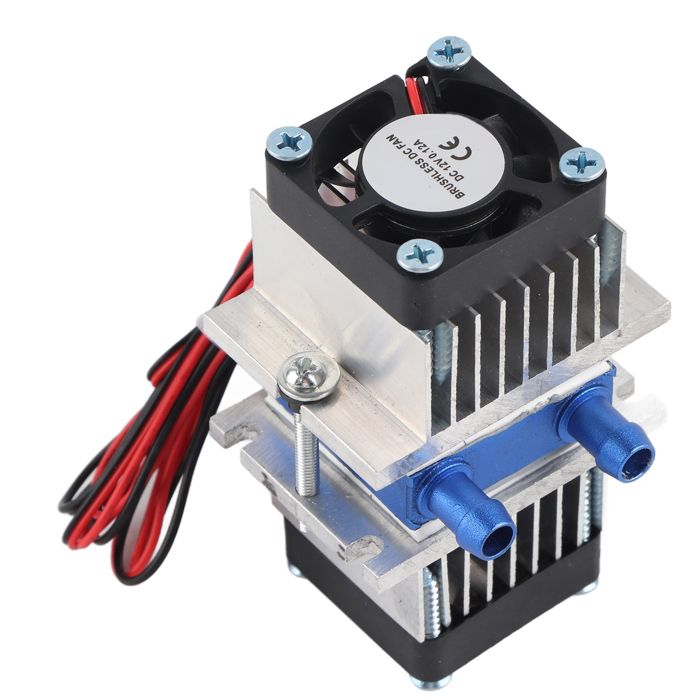 Refroidisseur thermoélectrique à semi-conducteurs à monter soi-même dispositif de refroidissement à eau par effet Peltier 120 W