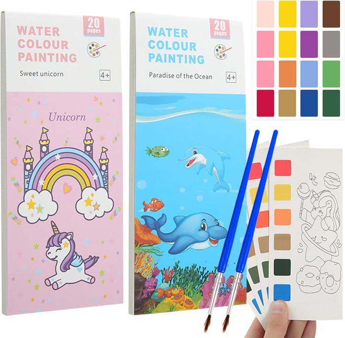 Mini Livres De Coloriage Dragons Pour Enfants - Lot De 12 Avec Feutres, Idéal Halloween, Cadeaux, Sacs De Fête
