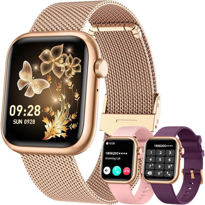 ABYX Fit Nemo - Montre Connectée Multisport avec Appels Bluetooth - Orange ABYX ABYX Fit Nemo - Montre Connectée Multisport avec Appels Bluetooth - Orange ABYX