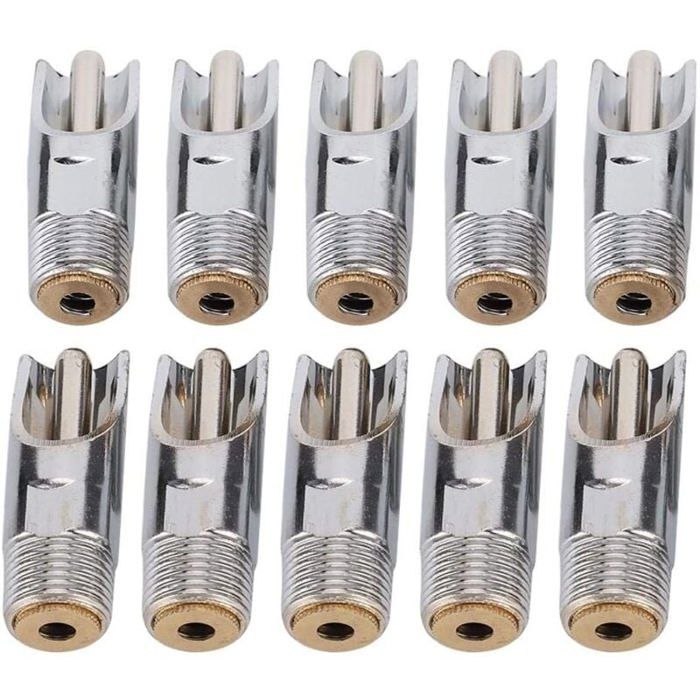 Comparer les prix de Lot de 10 abreuvoirs automatiques en acier inoxydable pour porcs avec bouchon en cuivre et bec de canard pour animaux délevage