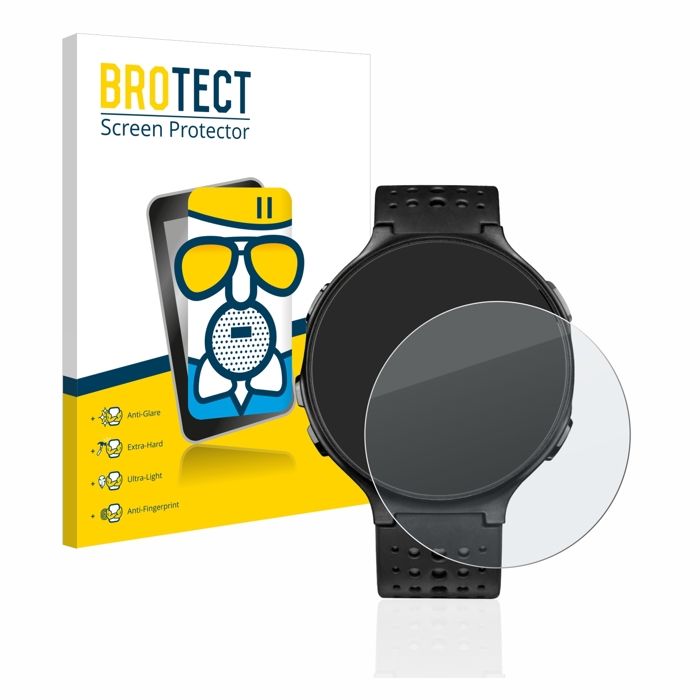 Brotect Vetro Temperato 9H Per Garmin Forerunner 55 – Pellicola Protettiva Anti Graffio E Trasparente, Facile Installazione Senza Bolle - 4