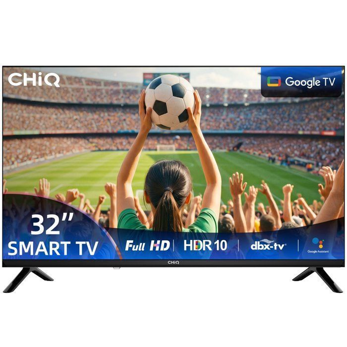 Téléviseur 32 - CHiQ - LF32FT intelligent Full HD HDR10 - Google TV OSDolby Audio & DBX-TV