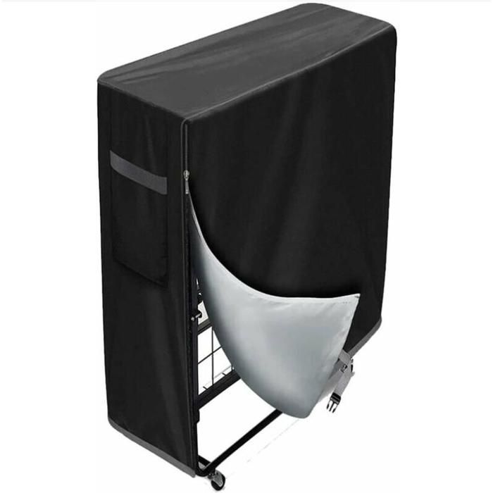 Housse de rangement réglable pour lit pliant étanche anti-poussière multifonctions (intérieur/extérieur 99x38x114cm) Housse de rangement réglable pour lit pliant étanche anti-poussière multifonctions (intérieur/extérieur 99x38x114cm)