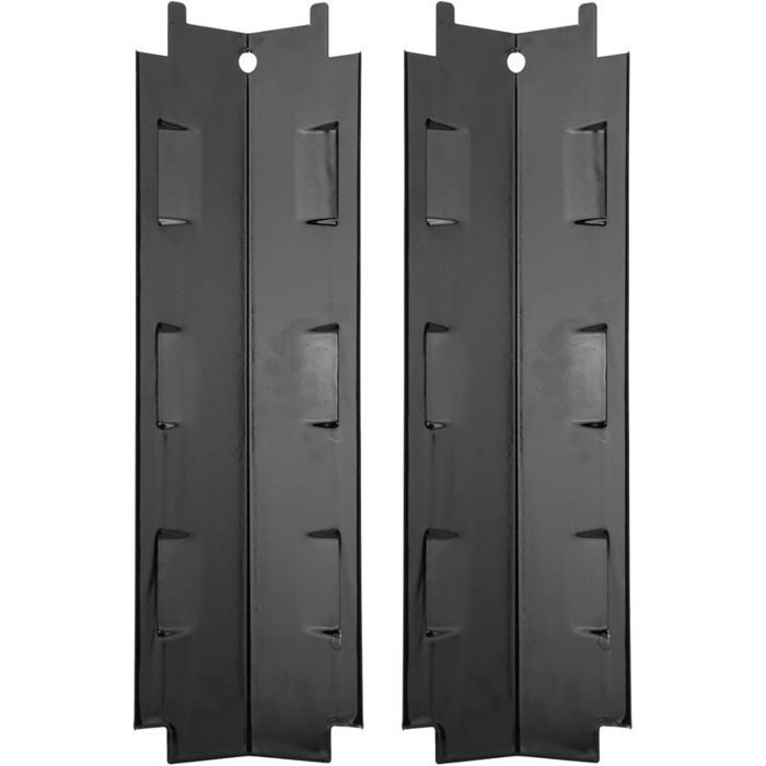 2 Pièces Plaque Chauffante Pour Gril à Gaz En Acier Inoxydable Barbecue Pièces grille de protection pour brûleurs à barre