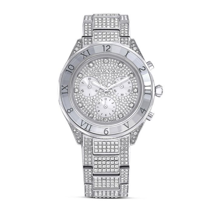 Montre - SWAROVSKI - Dextera Lux - Chronographe - Boîtier 40 mm - 772 cristaux sertis Montre - SWAROVSKI - Dextera Lux - Chronographe - Boîtier 40 mm - 772 cristaux sertis