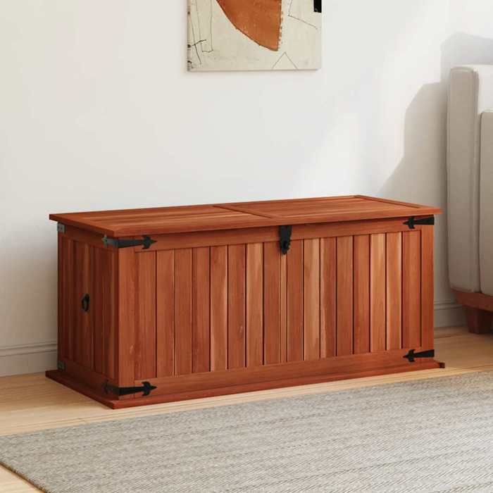 VIDAXL Meuble Entrée Brun - Coffre de rangement - 90x45x40 cm Bois dacacia solide C312