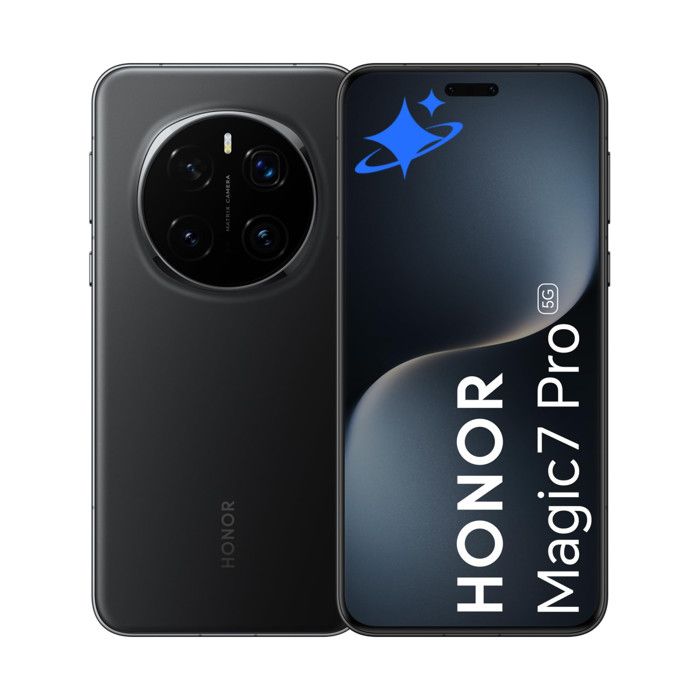 Honor Magic 7 Pro Smartphone 5G 6.8 Snapdragon 8 Elite 12GB RAM 512GB Dual SIM Android Nero