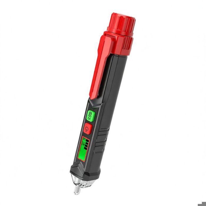 HABOTEST Testeur de tension alternative portable sans contact en forme de stylo avec alarme sonore et lumineuse