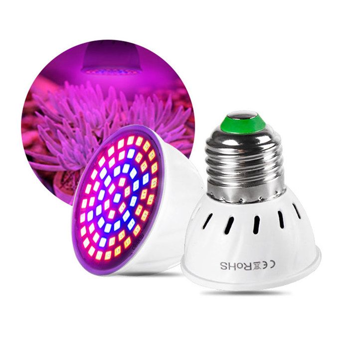 Lampe de croissance pour plantes E27 LED dintérieur pour serre - Lampe de croissance pour plantes E ACCESSOIRES FABRICATION MAISON