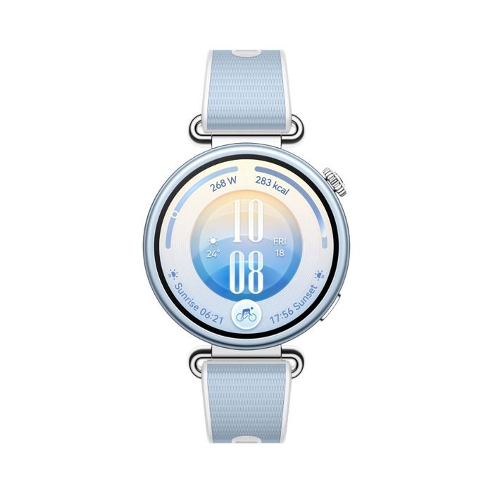 Montre connectée Huawei Watch GT 7 41 mm Bluetooth acier inoxydable avec bracelet en fluoroélastomère et - vue 6