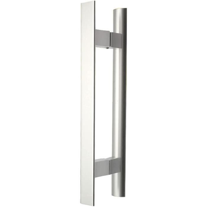 Moderne poignée de porte rosace carré Poignée de porte en acier