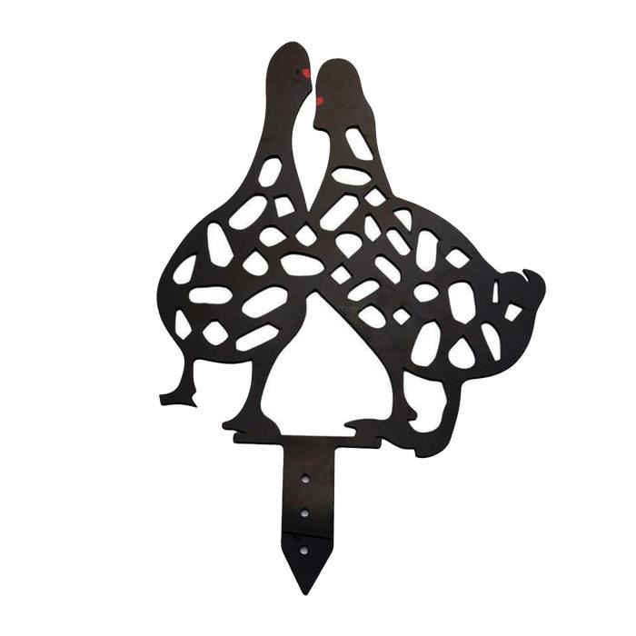 MagiDeal Girouette Sorcière En Fer - Décoration Jardin 30x79cm - Indicateur Vent Vintage