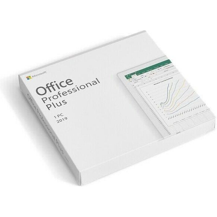 Microsoft Office 2019 MS Office Professional Plus Retail Ver. 1 PC ...