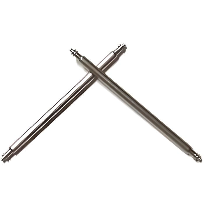2 Pompes Tiges Barrettes Ressorts pour Fixer Réparer Bracelet Montre Entre Les 2 Anses Diamètre Environ 14 mm