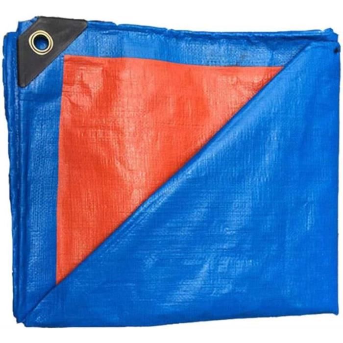 Bâche Polyéthylène Renforcée 2x3 M Verte Avec œillets – Imperméable, Résistante Aux UV Et à La Déchirure – Protection Jardin, Chantier, Bois