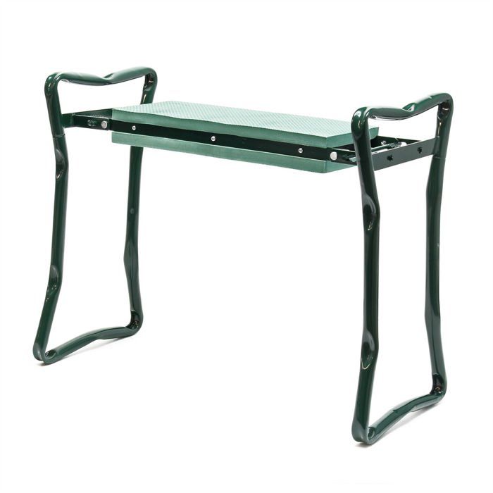 Fauteuil Vintage KR Industries – Pliant, Vinyle Vert, Pour Camping Et Stade