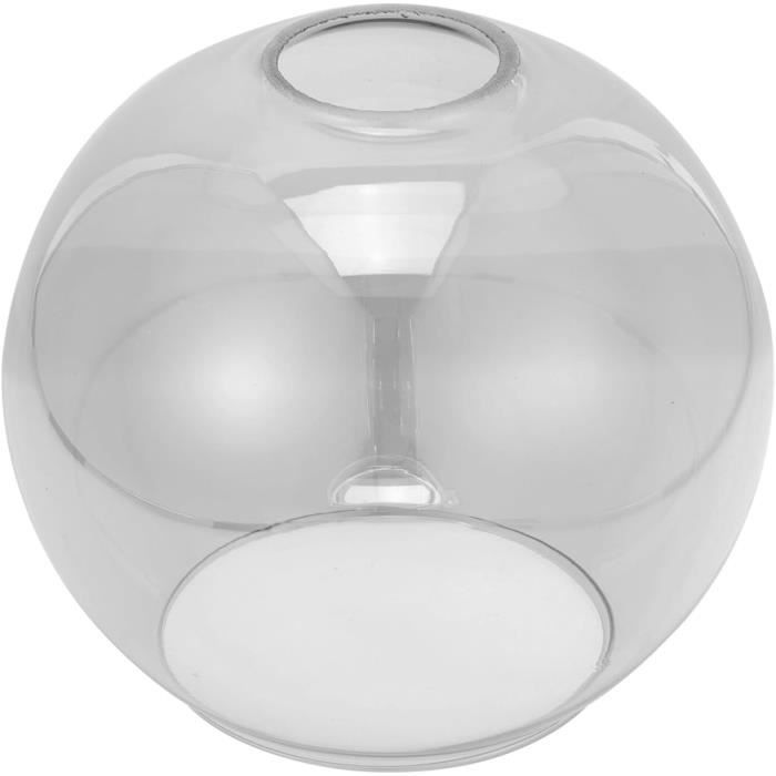 Abat-Jour Globe Verre Transparent 10 Cm – Boule Lampe Suspension G9 Élégante Et Durable